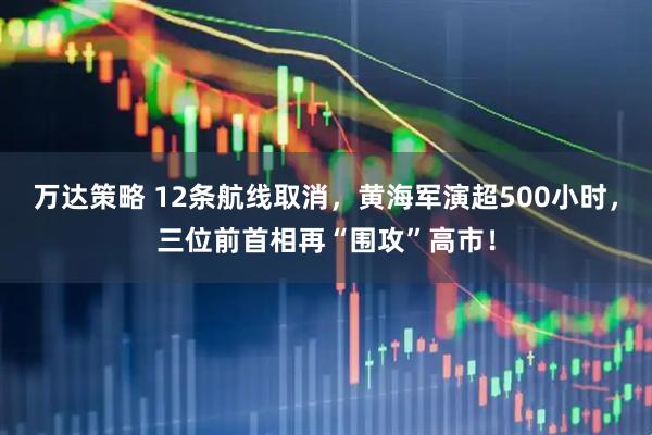 万达策略 12条航线取消，黄海军演超500小时，三位前首相再“围攻”高市！